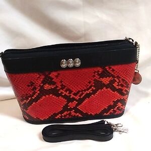 One World By Brighton Snake Skin Bag
